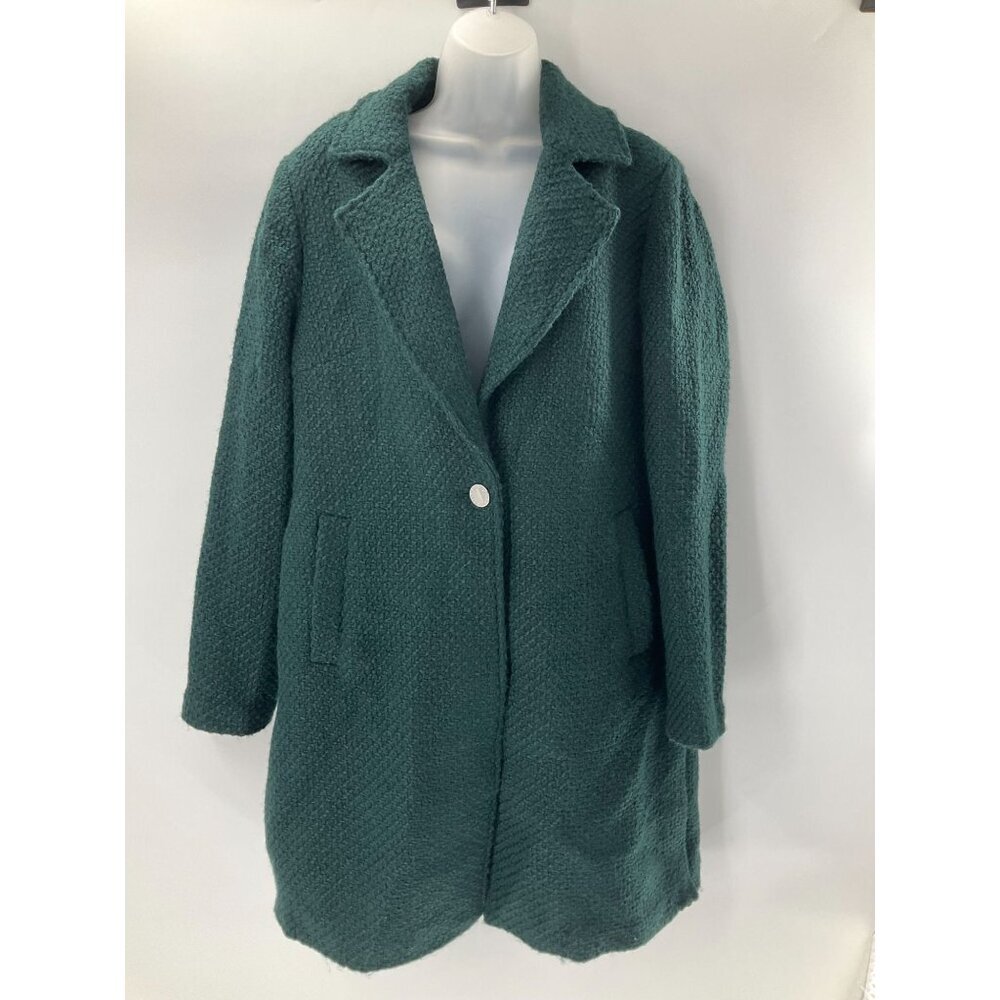 Karl Lagerfeld Green Pea Coat